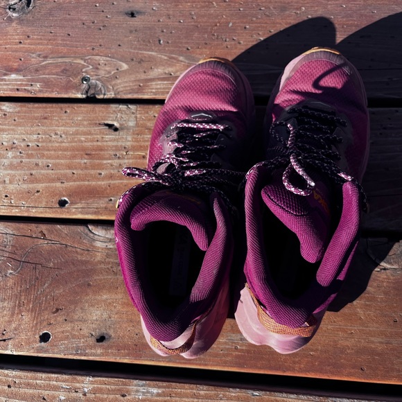 Women's Hoka Trail Code GTX, Hot Sauce/Earthenware, 8.5 B Medium - Picture 8 of 8